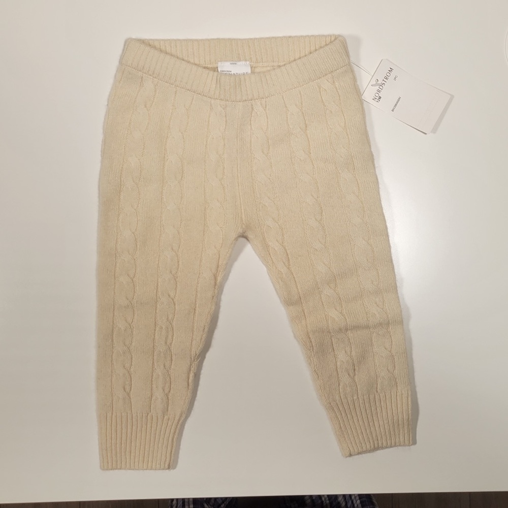 BNWT Nordstrom 100% Cashmere Bottom - 12 Months
